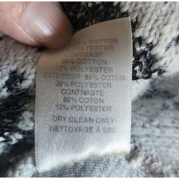 Amadi cream long sleeve crew neck sweater, size xs - Picture 5 of 5